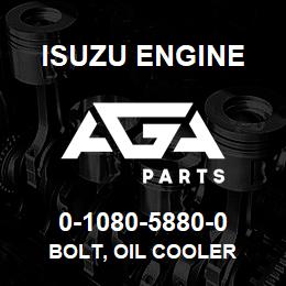 0-1080-5880-0 Isuzu Diesel BOLT, OIL COOLER | AGA Parts
