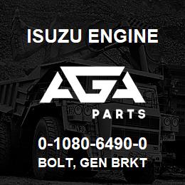 0-1080-6490-0 Isuzu Diesel BOLT, GEN BRKT | AGA Parts