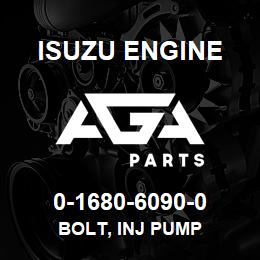 0-1680-6090-0 Isuzu Diesel BOLT, INJ PUMP | AGA Parts