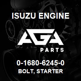 0-1680-6245-0 Isuzu Diesel BOLT, STARTER | AGA Parts