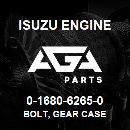 0-1680-6265-0 Isuzu Diesel BOLT, GEAR CASE | AGA Parts