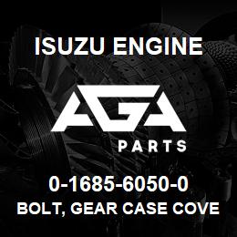 0-1685-6050-0 Isuzu Diesel BOLT, GEAR CASE COVER | AGA Parts