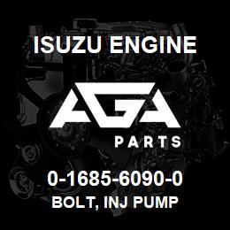0-1685-6090-0 Isuzu Diesel BOLT, INJ PUMP | AGA Parts