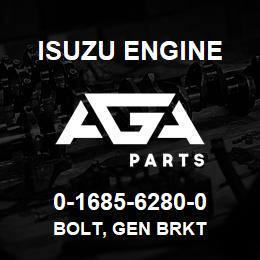 0-1685-6280-0 Isuzu Diesel BOLT, GEN BRKT | AGA Parts