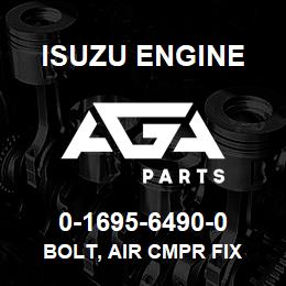 0-1695-6490-0 Isuzu Diesel BOLT, AIR CMPR FIX | AGA Parts