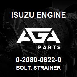 0-2080-0622-0 Isuzu Diesel BOLT, STRAINER | AGA Parts