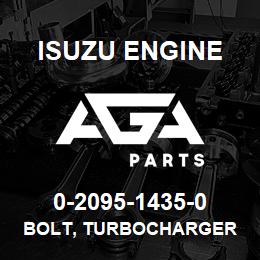 0-2095-1435-0 Isuzu Diesel BOLT, TURBOCHARGER | AGA Parts