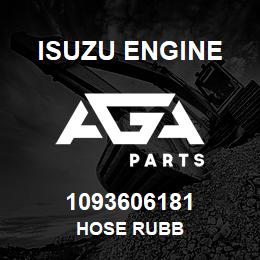 1093606181 Isuzu Diesel HOSE RUBB | AGA Parts