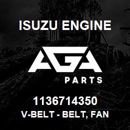 1136714350 Isuzu Diesel V-BELT - BELT, FAN | AGA Parts