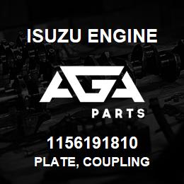 1156191810 Isuzu Diesel PLATE, COUPLING | AGA Parts