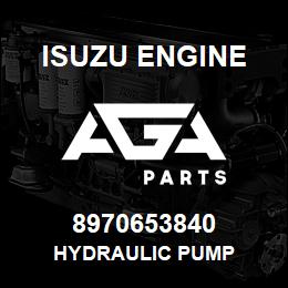8970653840 Isuzu Diesel HYDRAULIC PUMP | AGA Parts