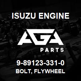 9-89123-331-0 Isuzu Diesel BOLT, FLYWHEEL | AGA Parts