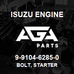 9-9104-6285-0 Isuzu Diesel BOLT, STARTER | AGA Parts