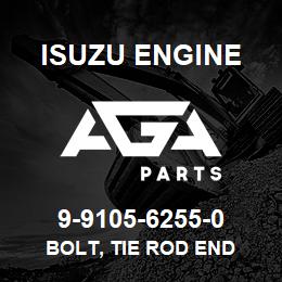 9-9105-6255-0 Isuzu Diesel BOLT, TIE ROD END | AGA Parts