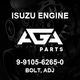 9-9105-6265-0 Isuzu Diesel BOLT, ADJ | AGA Parts