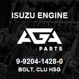 9-9204-1428-0 Isuzu Diesel BOLT, CLU HSG | AGA Parts