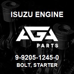 9-9205-1245-0 Isuzu Diesel BOLT, STARTER | AGA Parts