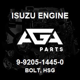 9-9205-1445-0 Isuzu Diesel BOLT, HSG | AGA Parts