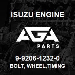 9-9206-1232-0 Isuzu Diesel BOLT, WHEEL,TIMING | AGA Parts