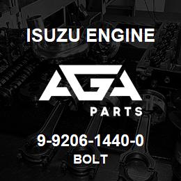 9-9206-1440-0 Isuzu Diesel BOLT | AGA Parts