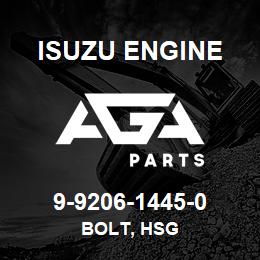 9-9206-1445-0 Isuzu Diesel BOLT, HSG | AGA Parts