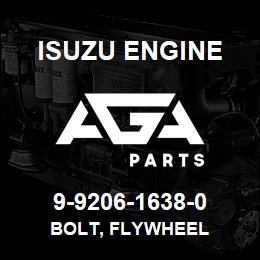 9-9206-1638-0 Isuzu Diesel BOLT, FLYWHEEL | AGA Parts