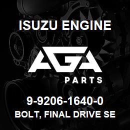 9-9206-1640-0 Isuzu Diesel BOLT, FINAL DRIVE SETTING | AGA Parts