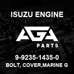 9-9235-1435-0 Isuzu Diesel BOLT, COVER,MARINE GEAR | AGA Parts