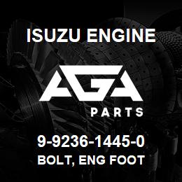 9-9236-1445-0 Isuzu Diesel BOLT, ENG FOOT | AGA Parts