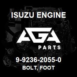 9-9236-2055-0 Isuzu Diesel BOLT, FOOT | AGA Parts