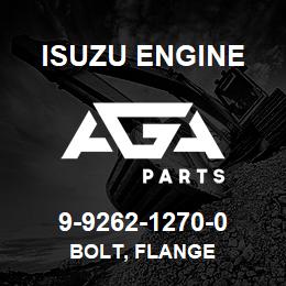 9-9262-1270-0 Isuzu Diesel BOLT, FLANGE | AGA Parts