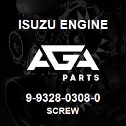 9-9328-0308-0 Isuzu Diesel SCREW | AGA Parts