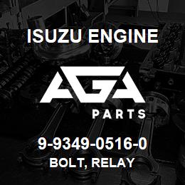 9-9349-0516-0 Isuzu Diesel BOLT, RELAY | AGA Parts