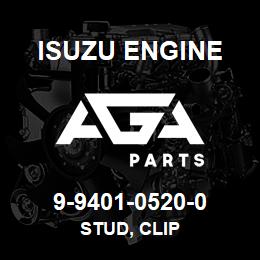 9-9401-0520-0 Isuzu Diesel STUD, CLIP | AGA Parts