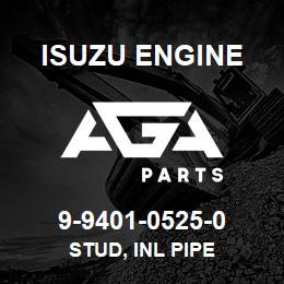 9-9401-0525-0 Isuzu Diesel STUD, INL PIPE | AGA Parts