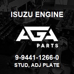 9-9441-1266-0 Isuzu Diesel STUD, ADJ PLATE | AGA Parts