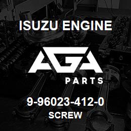 9-96023-412-0 Isuzu Diesel SCREW | AGA Parts