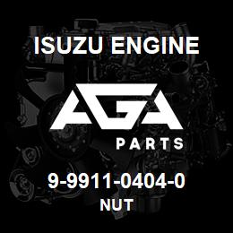 9-9911-0404-0 Isuzu Diesel NUT | AGA Parts