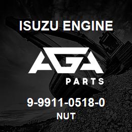 9-9911-0518-0 Isuzu Diesel NUT | AGA Parts
