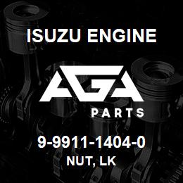 9-9911-1404-0 Isuzu Diesel NUT, LK | AGA Parts