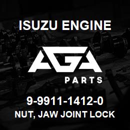 9-9911-1412-0 Isuzu Diesel NUT, JAW JOINT LOCK | AGA Parts