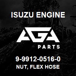 9-9912-0516-0 Isuzu Diesel NUT, FLEX HOSE | AGA Parts