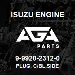 9-9920-2312-0 Isuzu Diesel PLUG, C/BL,SIDE | AGA Parts