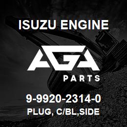 9-9920-2314-0 Isuzu Diesel PLUG, C/BL,SIDE | AGA Parts