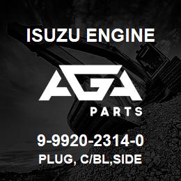 9-9920-2314-0 Isuzu Diesel PLUG, C/BL,SIDE | AGA Parts