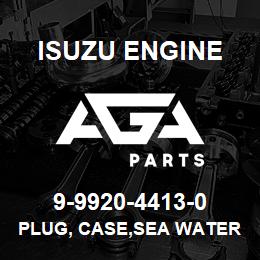 9-9920-4413-0 Isuzu Diesel PLUG, CASE,SEA WATER PUMP | AGA Parts