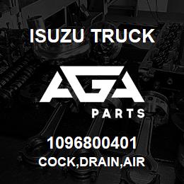 1096800401 Isuzu Truck COCK,DRAIN,AIR | AGA Parts