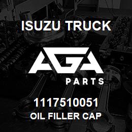 1117510051 Isuzu Truck OIL FILLER CAP | AGA Parts