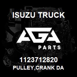 1123712820 Isuzu Truck PULLEY,CRANK DA | AGA Parts