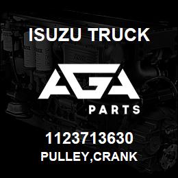 1123713630 Isuzu Truck PULLEY,CRANK | AGA Parts